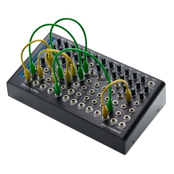 Erica Synths Pico System III (Desktop Box) with Patched