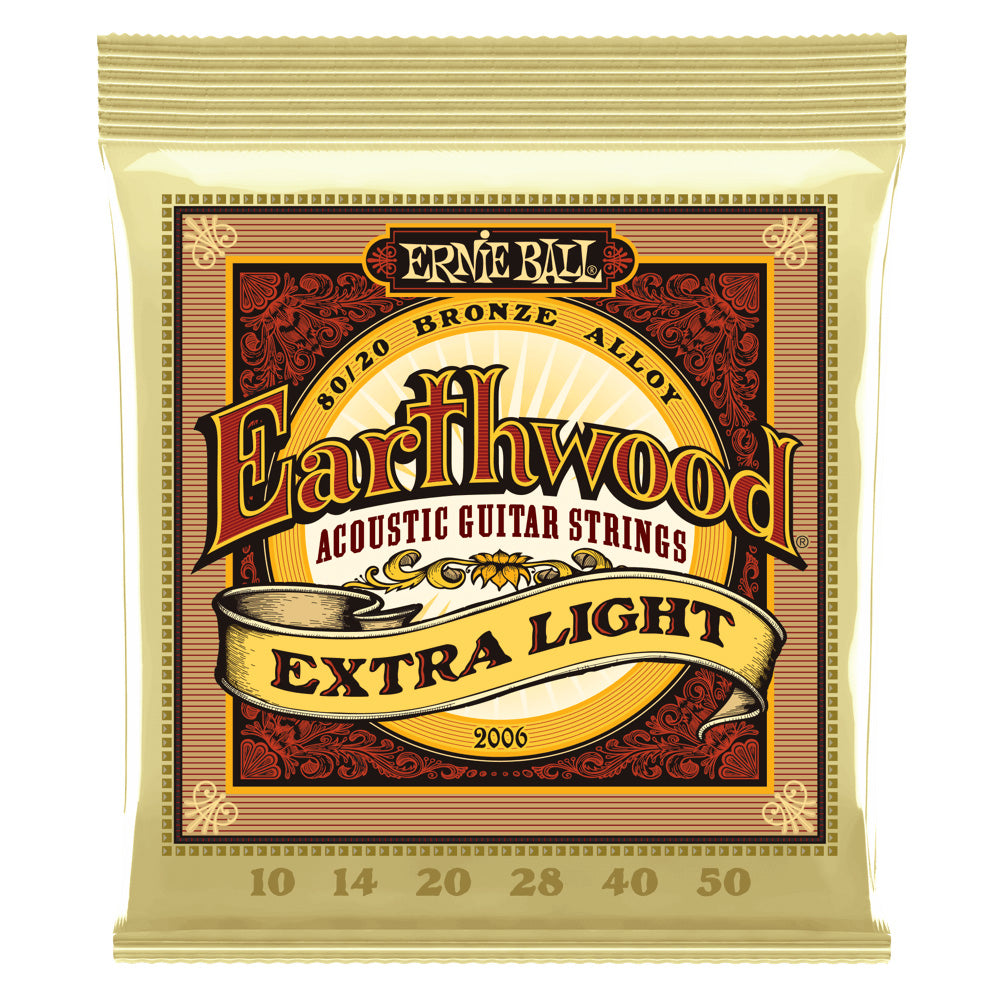 Ernie Ball Earthwood 80/20 Extra Light 10-50