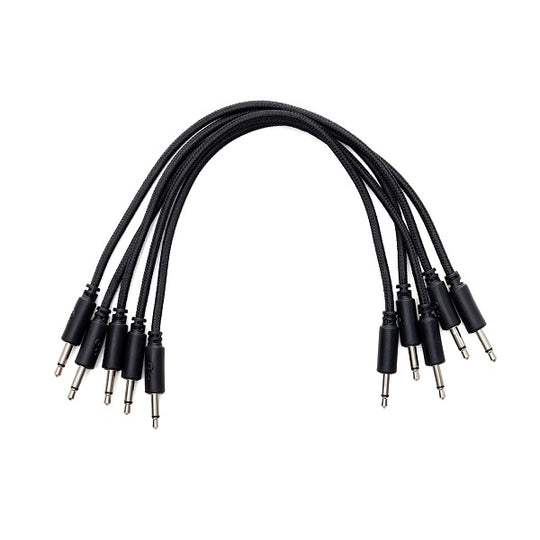 Erica Synths Braided Eurorack Patch Cable 5-Pack 20cm