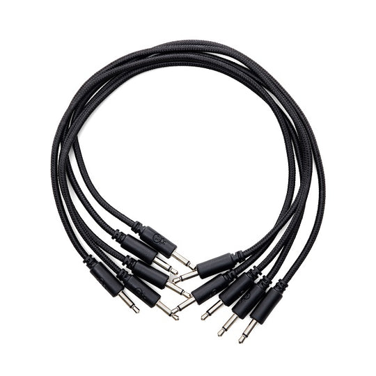 Erica Synths Braided Eurorack Patch Cable 5-Pack 30cm