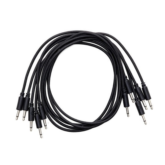 Erica Synths Braided Eurorack Patch Cable 5-Pack 60cm