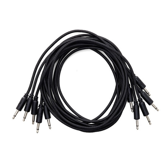 Erica Synths Braided Eurorack Patch Cable 5-Pack 90cm