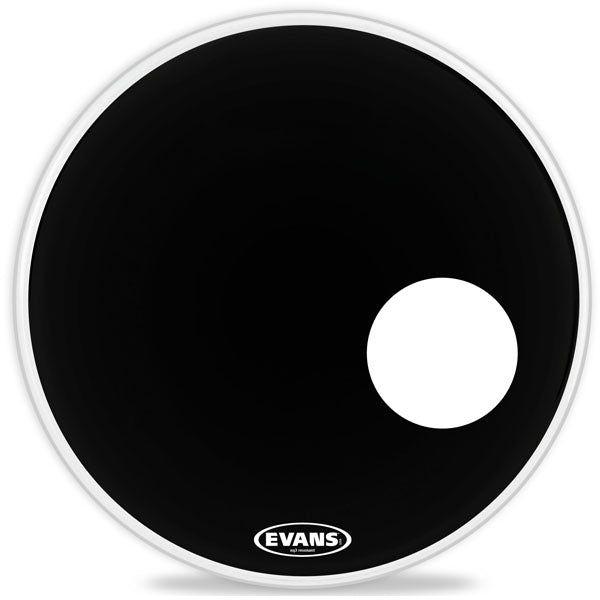 Evans 22 Inch EQ3 Black Resonant Bass Drum Head (BD22RB)