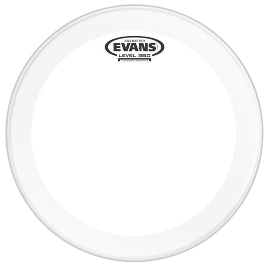 Evans EQ3 Clear Bass Drum Head 22"