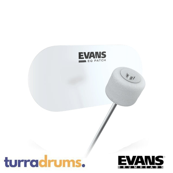 Evans EQ Patch Clear Nylon Double (2-Pack)