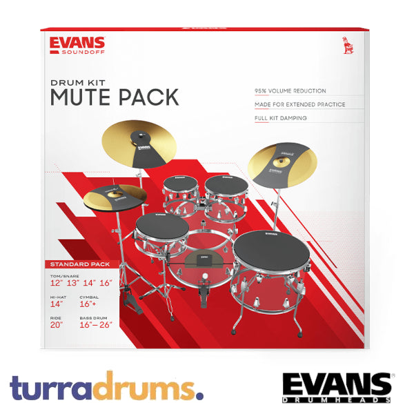 Evans SoundOff Mute Box Set - "Standard"