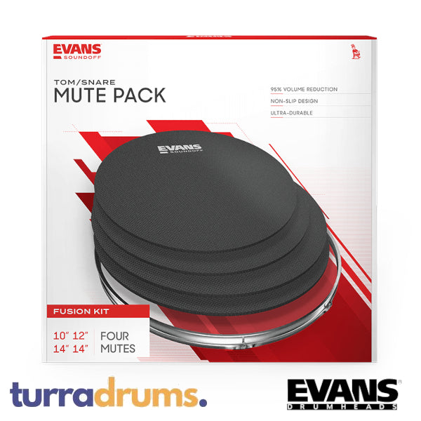 Evans SoundOff Mute Tom/Snare Pack - Fusion