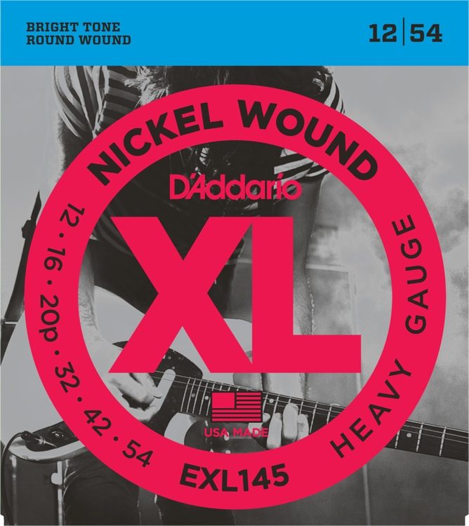 D'Addario Electric Strings EXL145 12-54