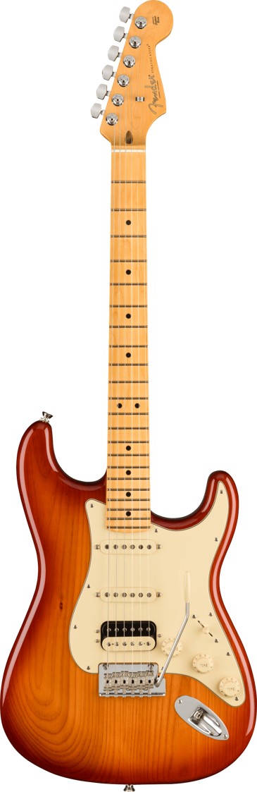Fender American Professional II Stratocaster HSS Roasted Pine - Sienna Sunburst