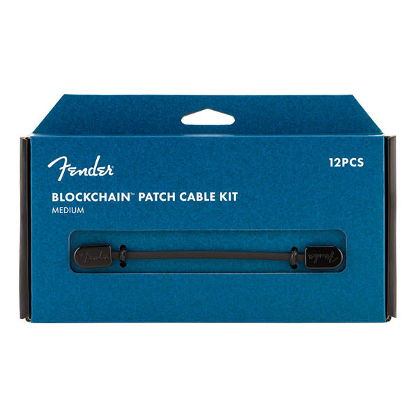 Fender Blockchain Patch Cable Kit Medium 12 pack