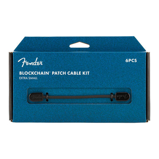 Fender Blockchain Patch Cable Kit Extra small 6 pack