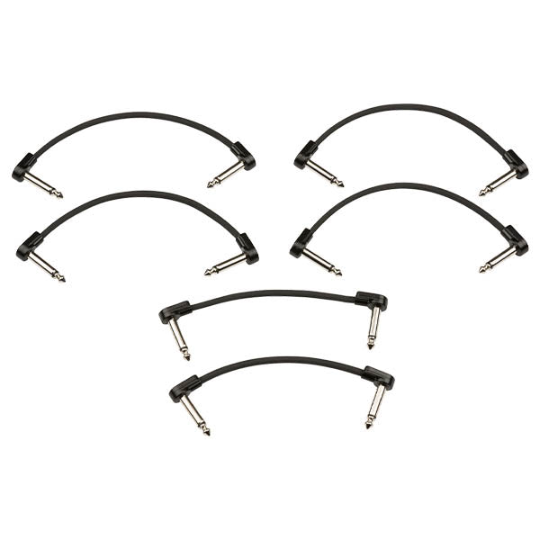 Fender Blockchain Patch Cable Kit Extra small 6 pack
