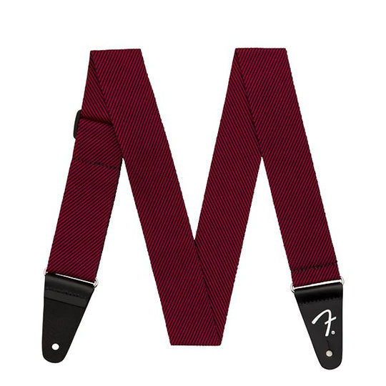 Fender Modern Tweed Strap, Black/Red