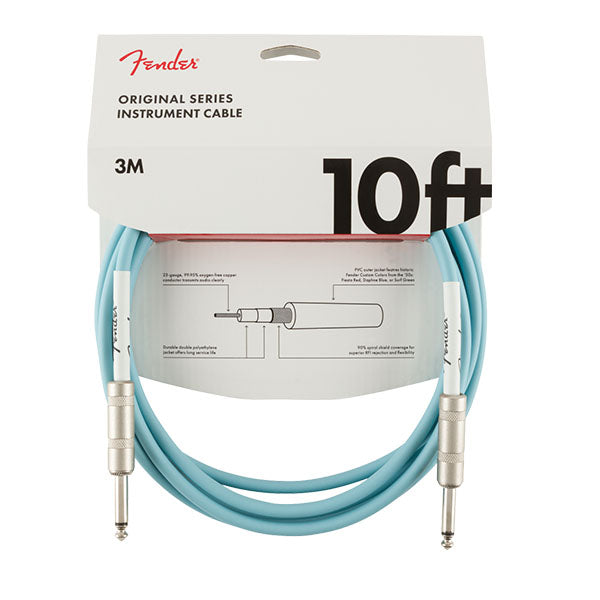 Fender Original Cable 10' Daphne Blue