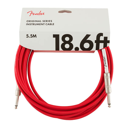 Fender Original Series Instrument Cable 18.6' Fiesta Red