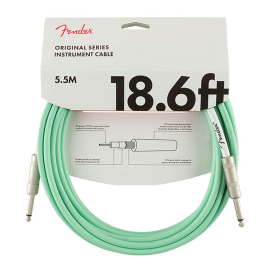 Fender Original Series Instrument Cable 18.6' Surf Green