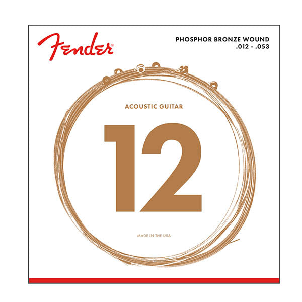 Fender Phosphor Bronze Acoustic Guitar Strings