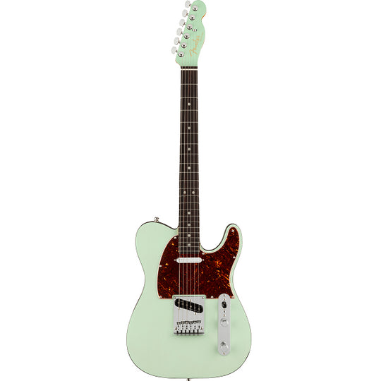 Fender American Ultra Luxe Telecaster RW - Transparent Surf Green