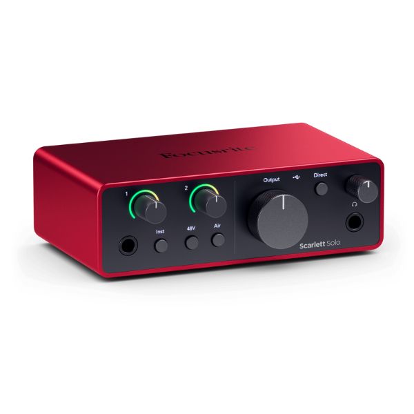 【箱無し】Focusrite Scarlett solo Studio Pack Focusrite Scarlett Solo (Gen 4) - Studio Pack | Turramurra Music