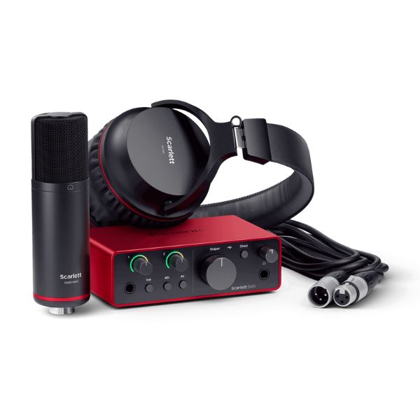 Focusrite Scarlett Solo Studio Pack (Gen 4)