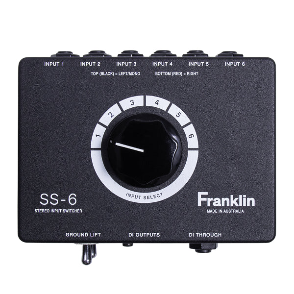 Franklin Audio SS-6 Stereo Input Switcher