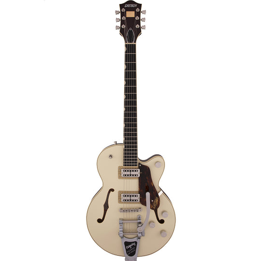 Gretsch G6659T Players Edition Broadkaster Jr - Lotus Ivory/Walnut Stain
