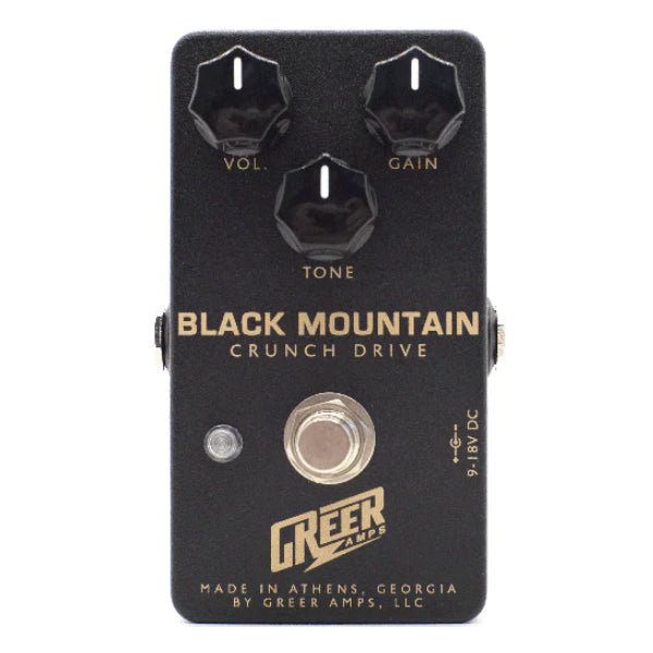 Greer Amps Black Mountain Crunch Drive