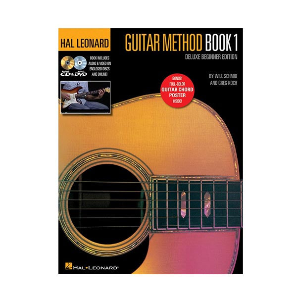 Hal Leonard Guitar Method BK 1 Deluxe Beginner Edition