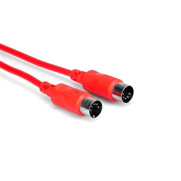 Hosa Midi Cable 15ft - Red