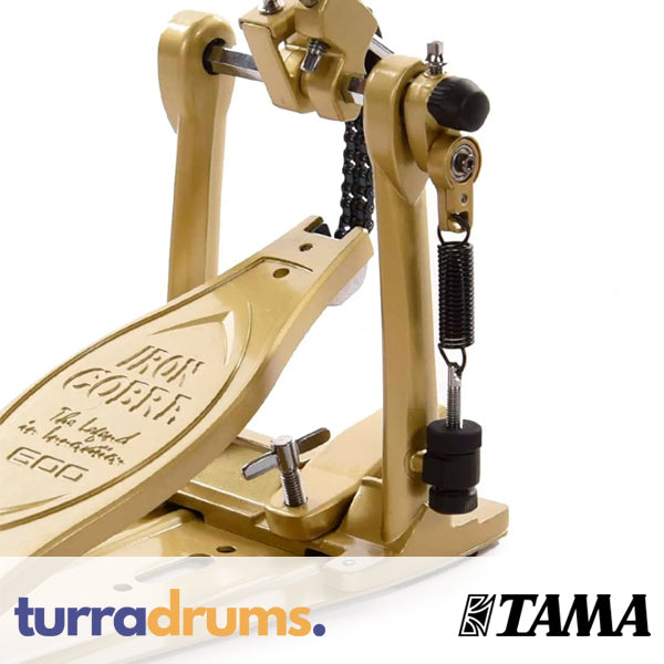 Tama Iron Cobra 600 Single Bass Drum Pedal - Gold Edition (HP600DG)