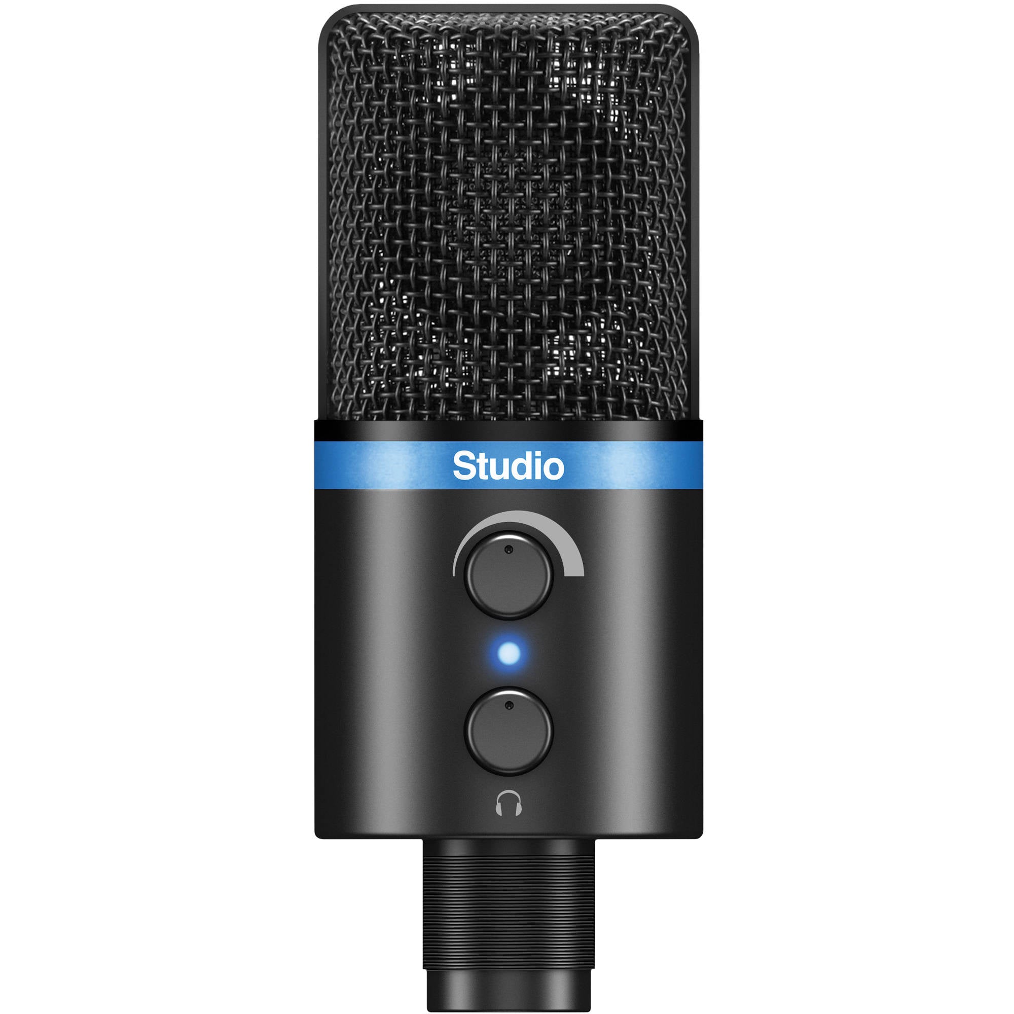 IK Multimedia iRig Mic Studio Black | USB Cardioid Condenser Microphone ...