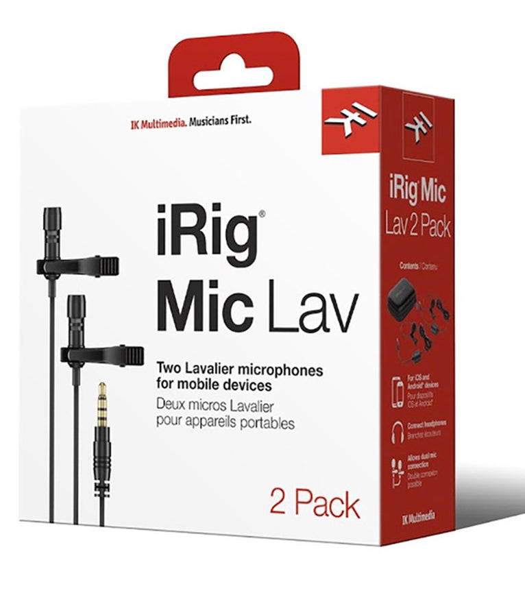 IK Multimedia iRig Mic Lav Dual