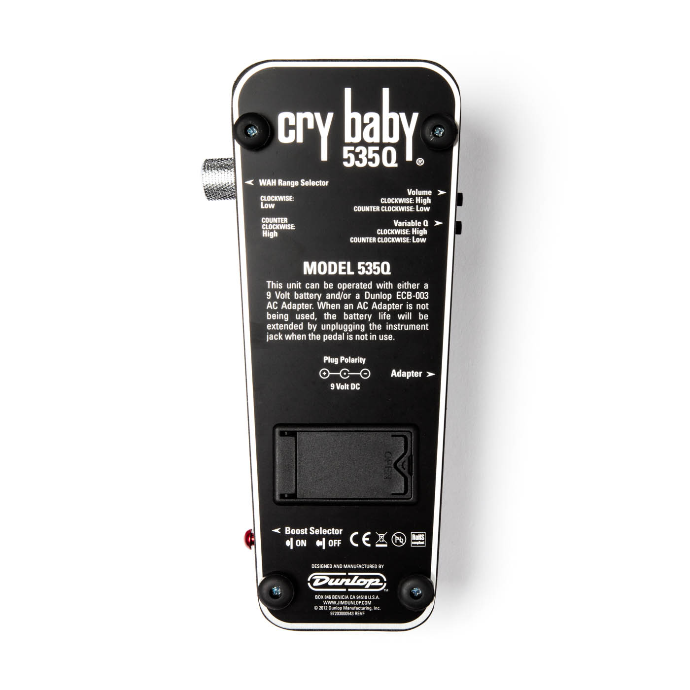 Jim Dunlop Crybaby 535Q Multi Wah
