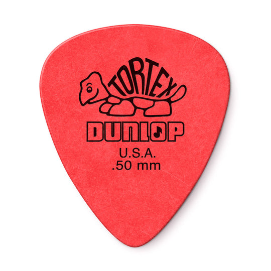 Jim Dunlop Tortex Standard Guitar Picks 0.50mm Bulk 72 Pack