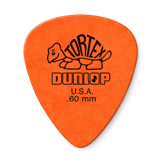 Jim Dunlop Tortex Standard Guitar Picks 0.60mm Bulk 72 Pack