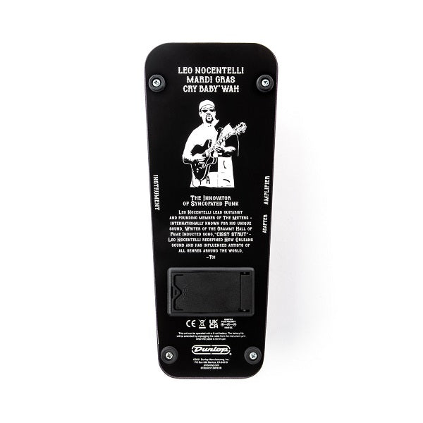 Jim Dunlop Leo Nocentelli CryBaby Mardi Gras Wah
