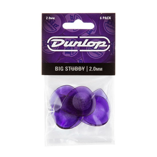 Jim Dunlop Big Stubby 2.0mm - 6 Pack