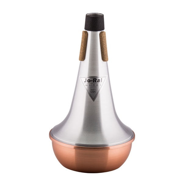 Jo-Ral Trombone Straight Mute Aluminium - Copper Bottom