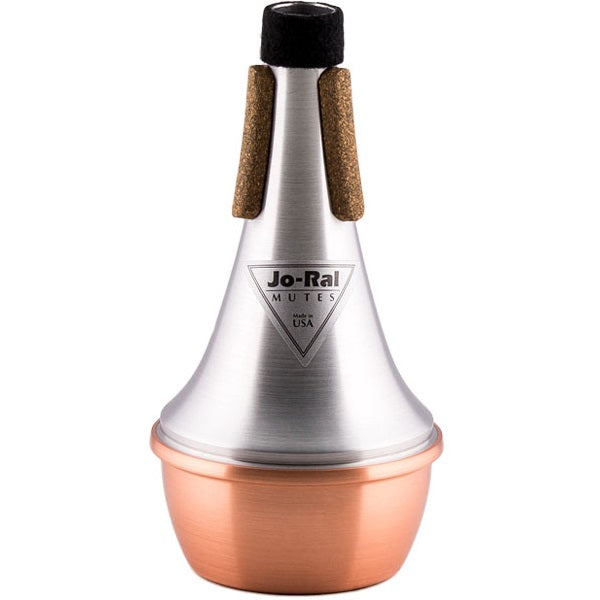 Jo-Ral Trumpet Straight Mute Aluminium - Copper Bottom