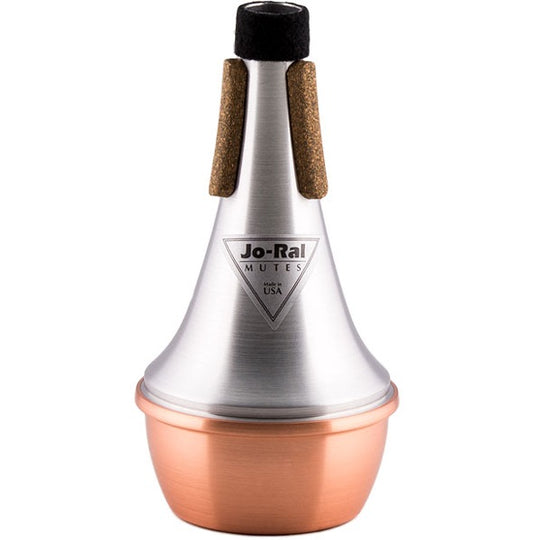 Jo-Ral Trumpet Straight Mute Aluminium - Copper Bottom