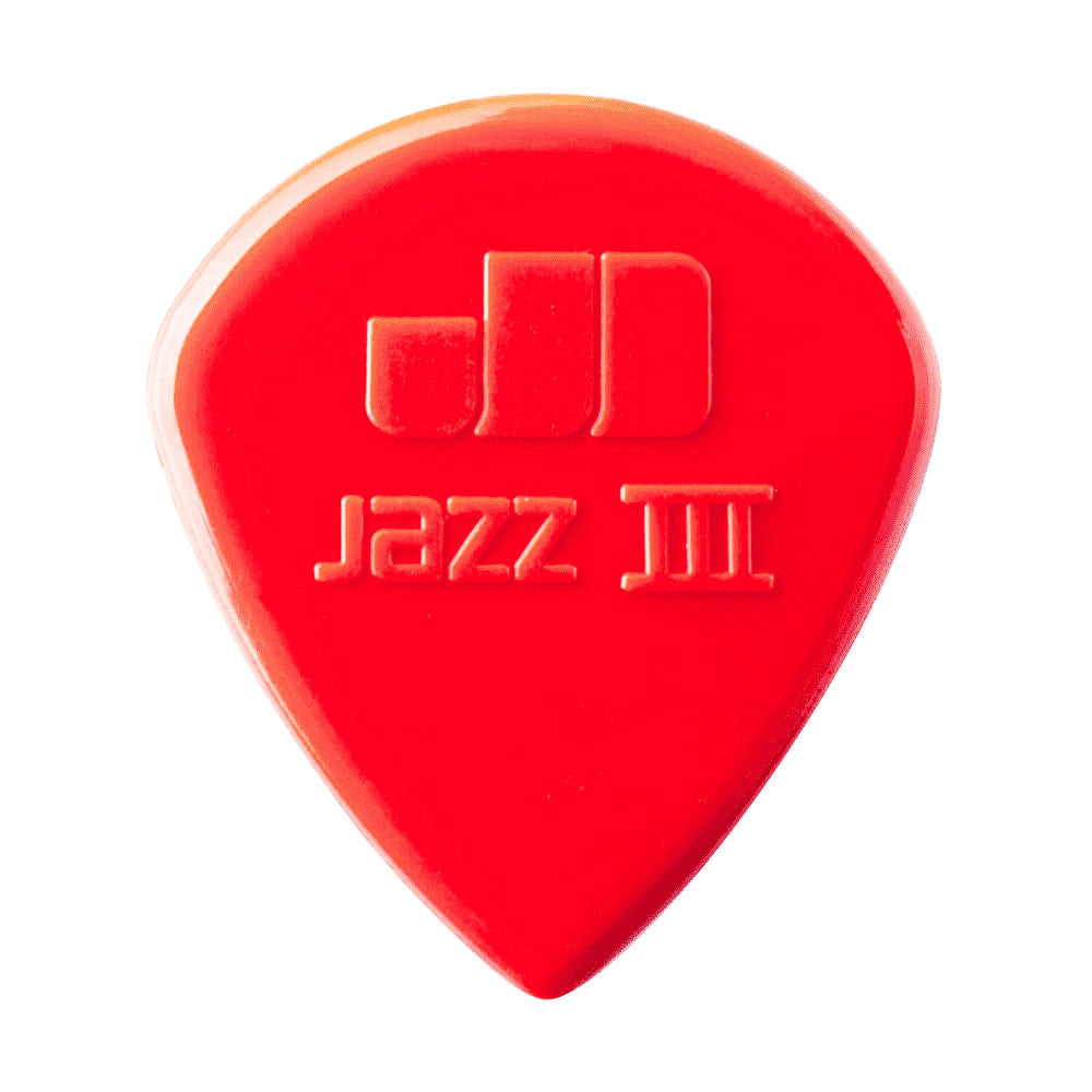 Jim Dunlop Jazz III Red Picks Players Pack (6 Pack)