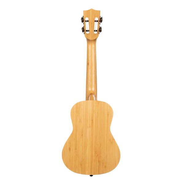 Kala Bamboo All Solid Concert Ukulele (Back)
