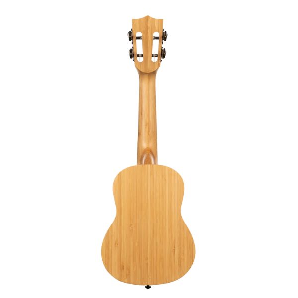 Kala Bamboo All Solid Ukulele Soprano (Back)