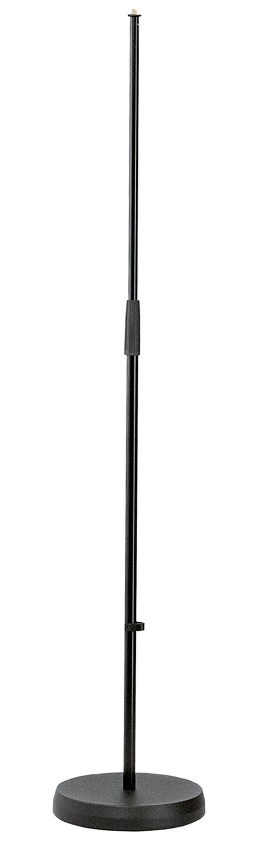 Konig & Meyer K&M 260 Round Base Straight Mic Stand - Black