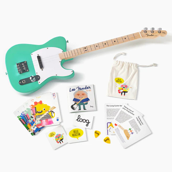 Fender x Loog Telecaster - Surf Green