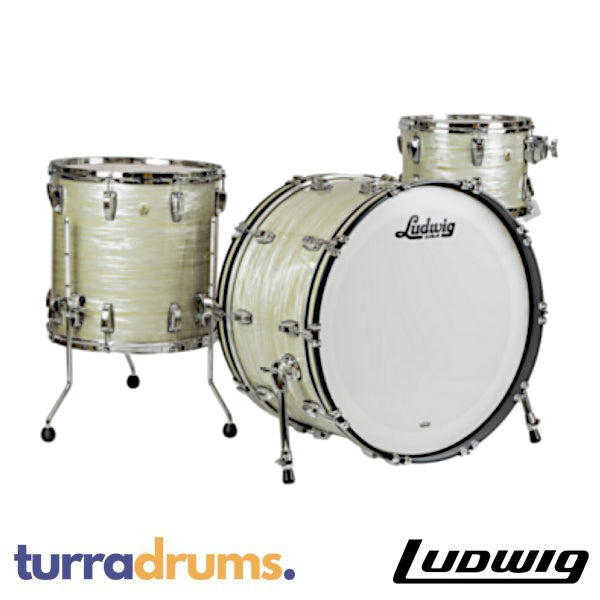 Ludwig Classic Maple FAB 22" Shell Pack 13/16/22 - Olive Oyster