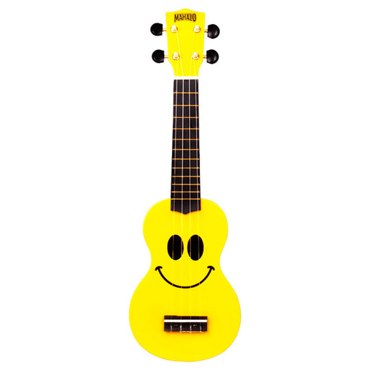 Mahalo Art Series Soprano Ukulele - Yellow Smile