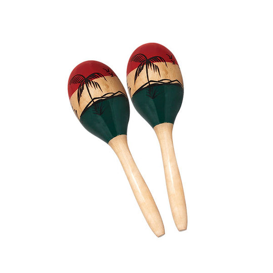Mano Percussion 10"  Wooden Maracas