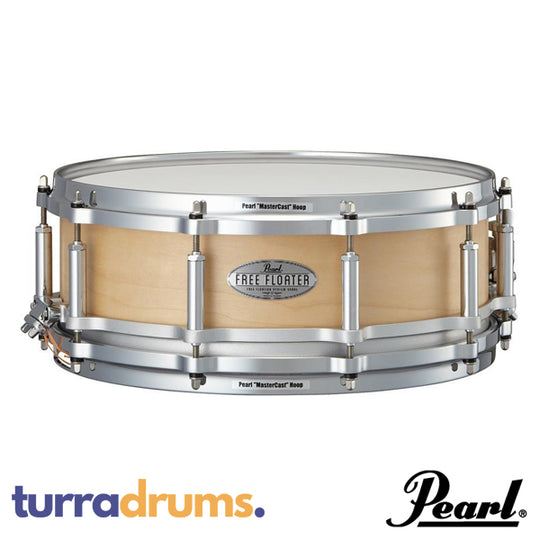 Pearl 14 x 5 Maple Shell Free Floater Snare Drum (FTMM1450)