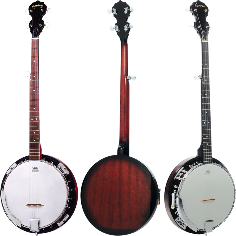 Martinez MBJ25E Resonator Banjo